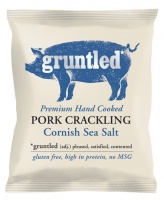 Gruntled Pork Crackling Cornish Sea Salt - 20 x 40g